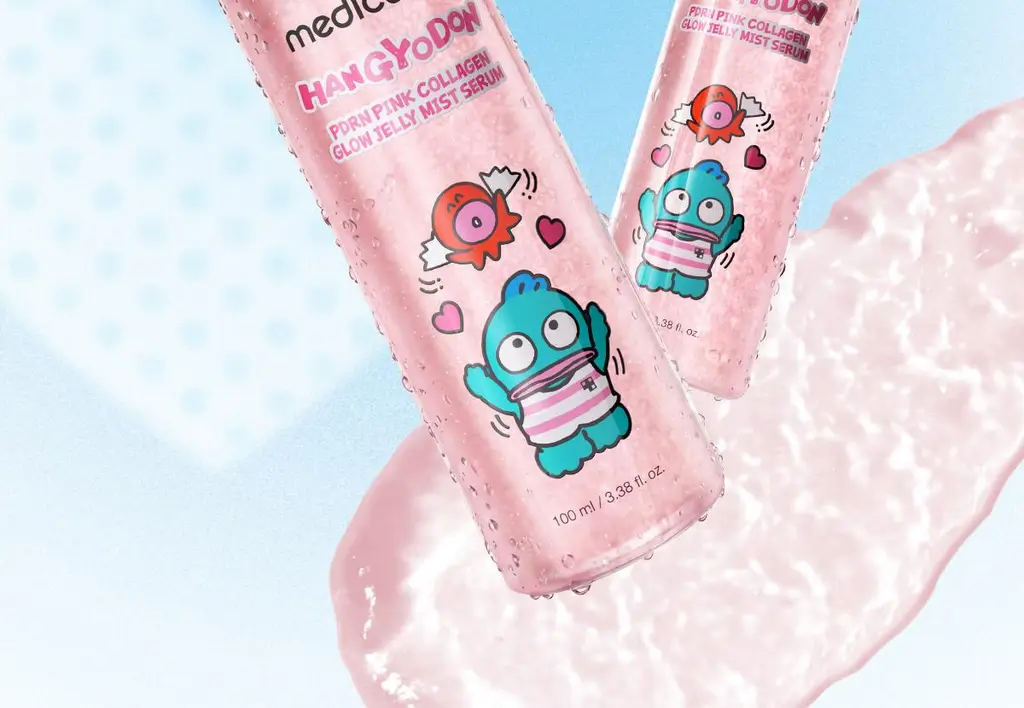 [청담샵화잘먹] 메디큐브 PDRN 핑크 콜라겐 글로우 젤리 미스트 100ml 더블기획(+미스트 공병키링) 상세페이지 7